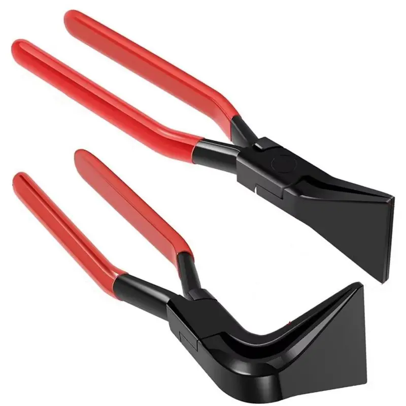 VEHO-Auto Repair For Metalworking Flattening Roofing Hand Tool Set 2Pcs Bender Sheet Metal Bending Pliers Cutters