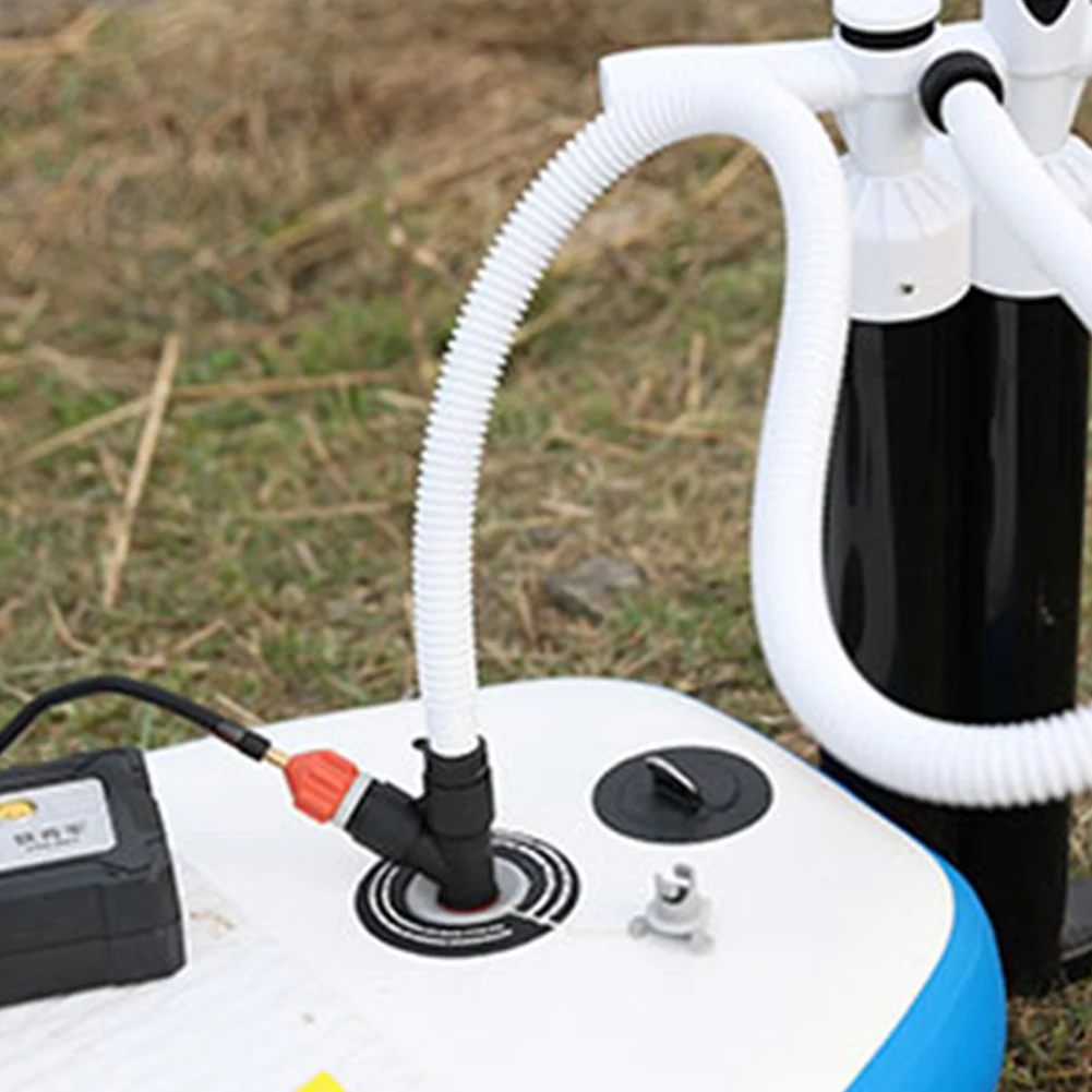 Conversione multifunzionale dell'adattatore della valvola della pompa per kayak per accessori per barche a remi