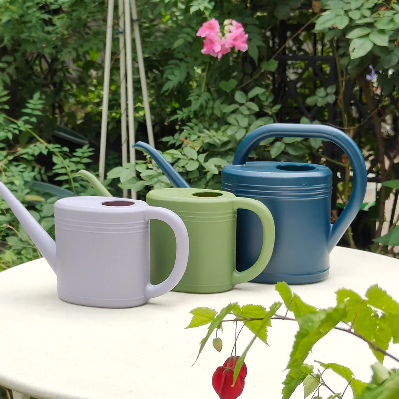 1/2L Retro Long Mouth Flowers Watering Can Plastic Plant Succulents Bonsai Sprinkler Watering Jar Home Garden Irrigation Tools