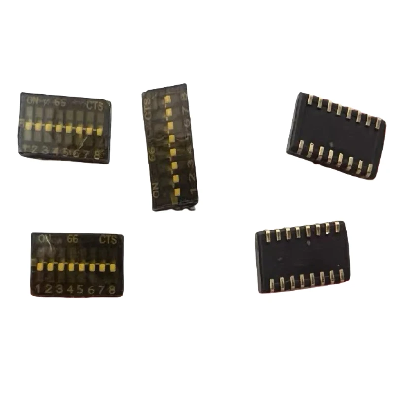 

1PCS/LOTS Imported from the United States CTS 218-8LPSTJRF DIP Switch 8-bit 1.27mm pitch Surface Mount Package Foot Flat DIP
