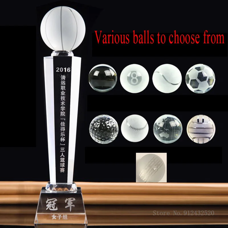 trophee-en-cristal-personnalise-creatif-basketball-football-volley-ball-terre-golf-cricket-recompenses-de-competition-lettrage-pour-les-employes-de-l'entreprise