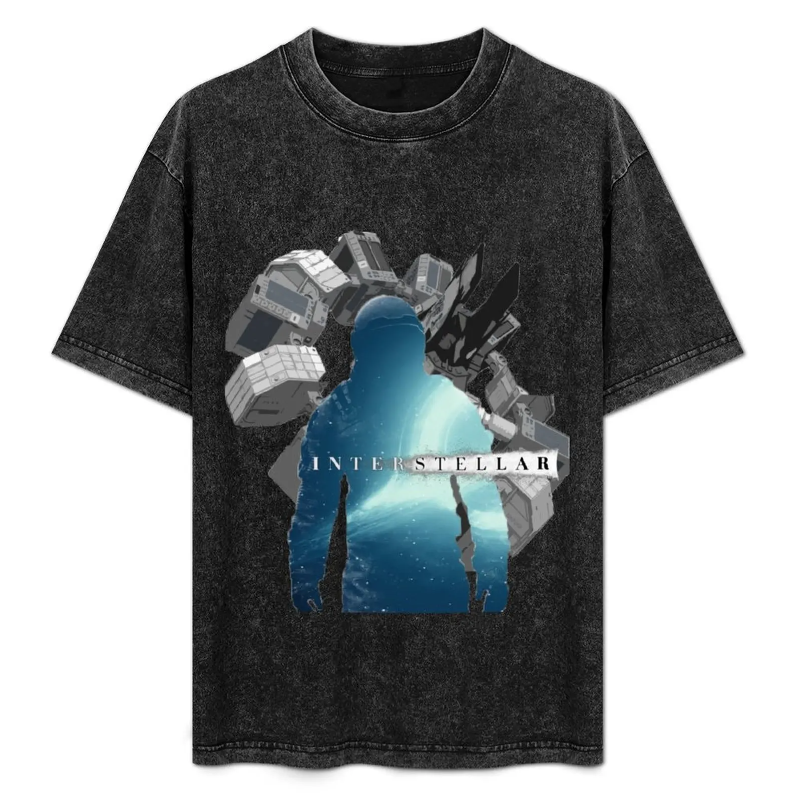 

Interstellar wallpaper T-Shirt Outdoor Work Short Sleeve Top