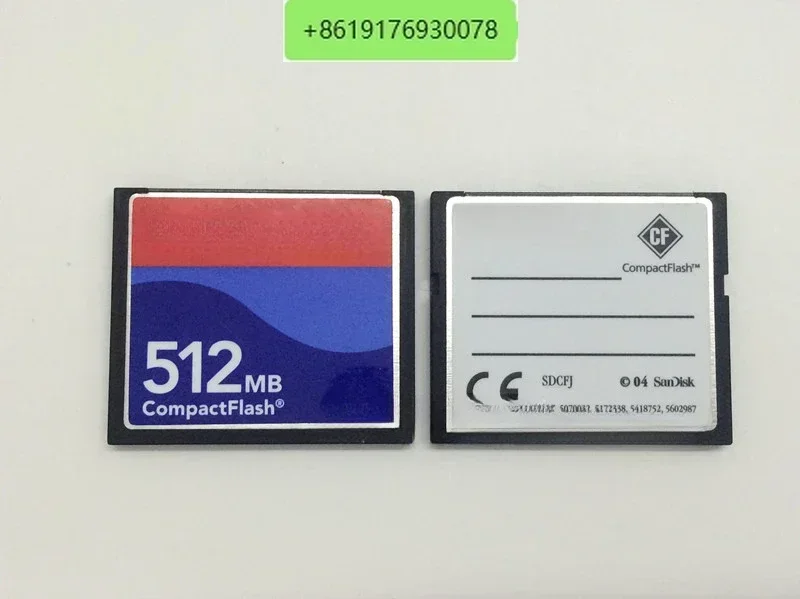 

CF 512M Camera Card, Industrial Machine Tool Card CF Card 512MB