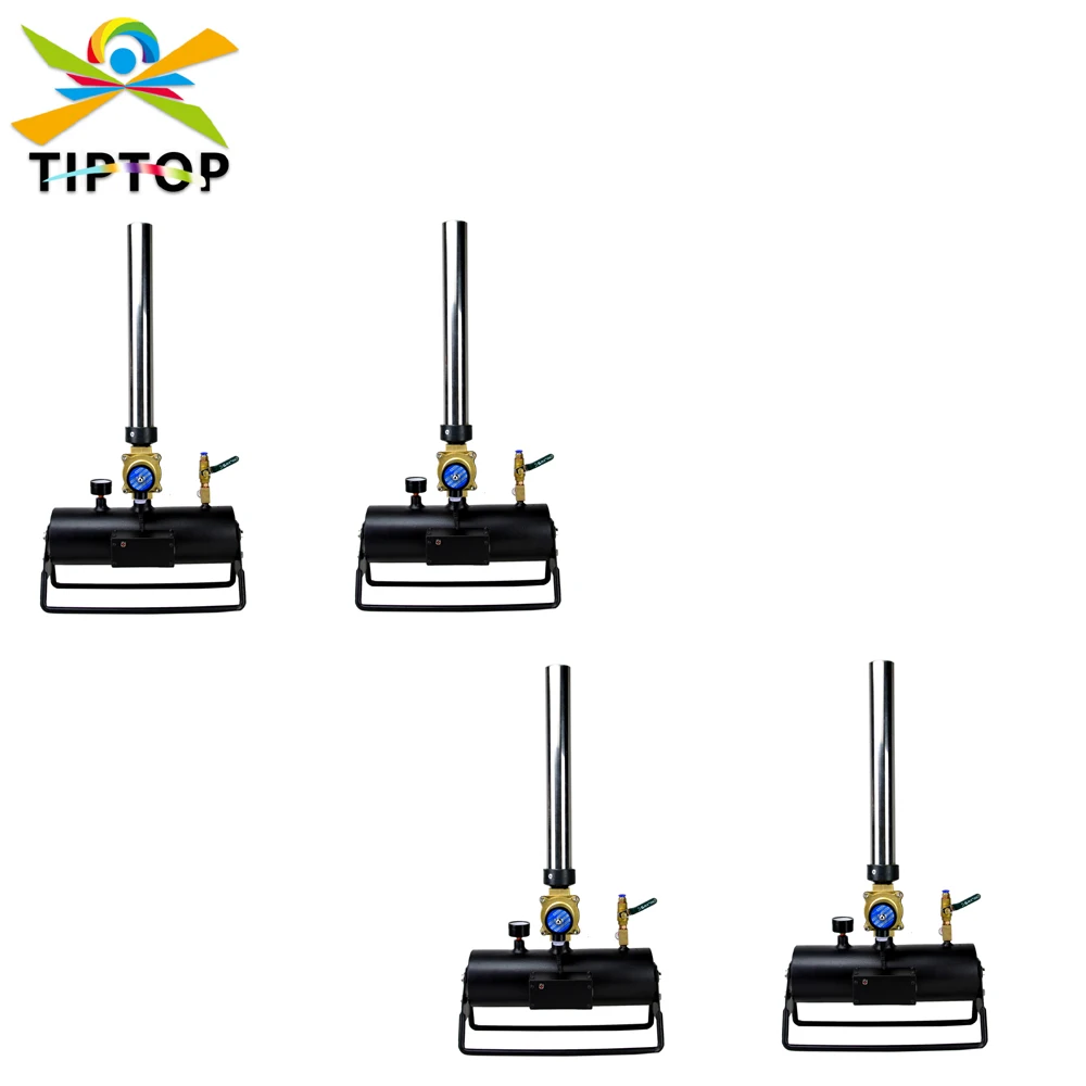 

TIPTOP Compressed Air Stage Confetti Cannon Machine Power Control Black Gas Tank Long Jet Pipe Power In Out Convenient Inflation