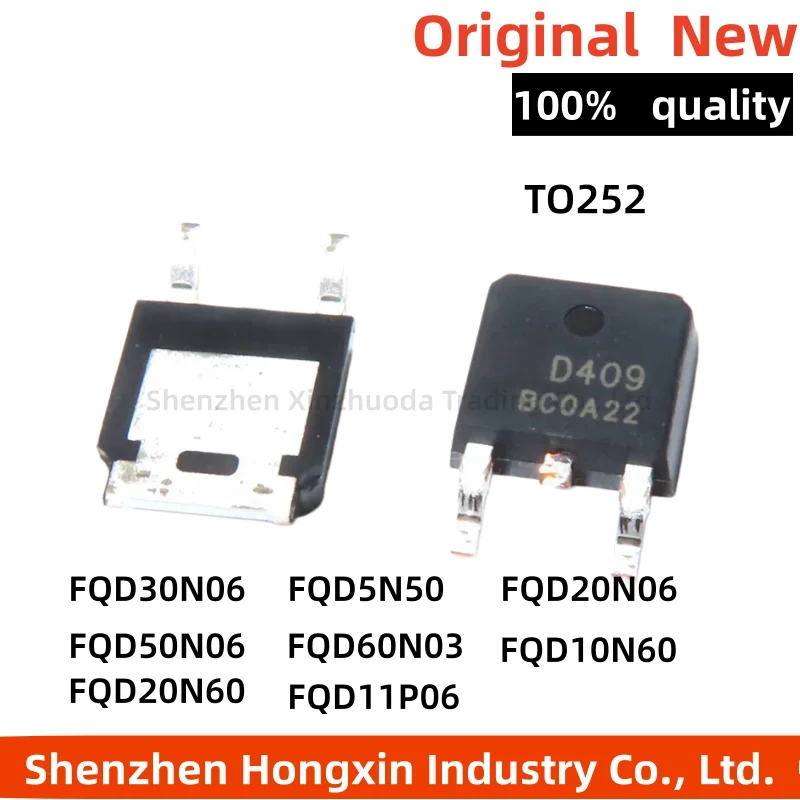 10piece AOD409 407 403 240 478 2810 4184 4185 Field Effect Transistors TO252
