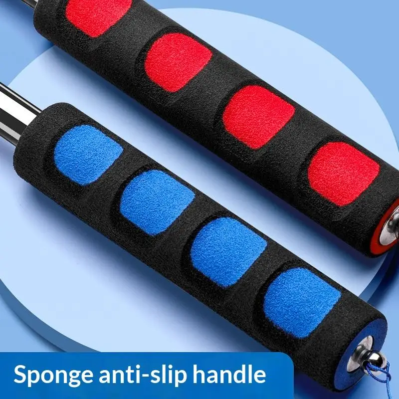 Telescopic Hollowing Test Hammer 115cm Thickened Retractable Rod for Home Wall Tile Renovation Inspection Tool