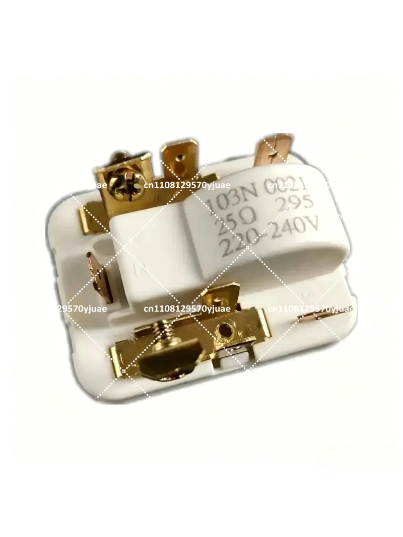 5 Pcs Refrigerator Compressor PTC Starter Relay 103N0021 25Ohm 220-240V for Fridge Freezer