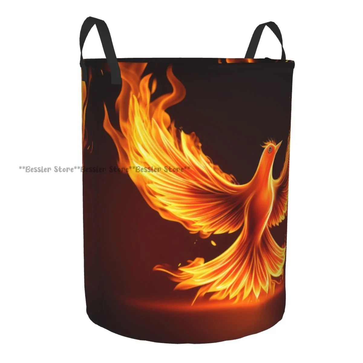 Flying Phoenix Waterproof Storage Bag Household Dirty Laundry Basket Folding Clothes Organizer