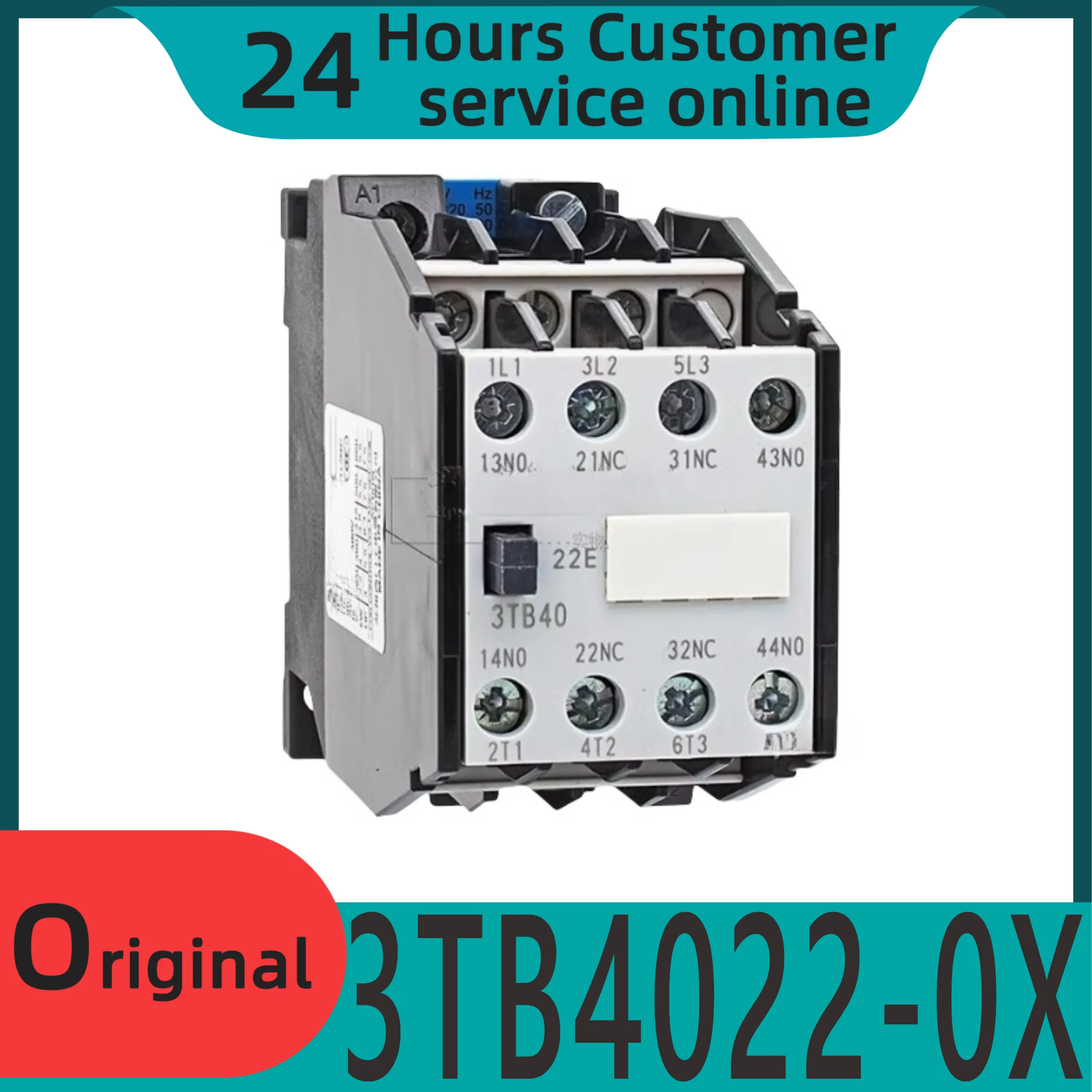 

Новый оригинальный контактор переменного тока 3TB40 22E 3TB4022-0X AC220V AC110V 24V