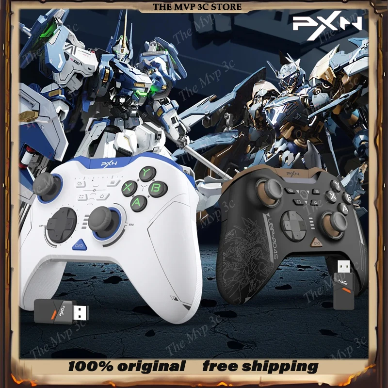 

НОВЫЙ игровой контроллер PXN P5 Mecha Break Limited Switch2 Геймпад Холл Джойстики 1000 мАч Аккумулятор Bluetooth 1k Игровая консоль STEAM