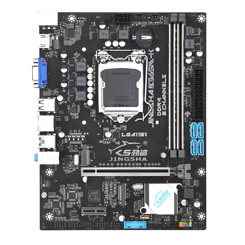 JINGSHA B365M LGA1151 B365 motherboard DDR4 32GB Gigabyte VGA M.2 USB 3.0 Supports 9th /8th Gen Intel Core Processor