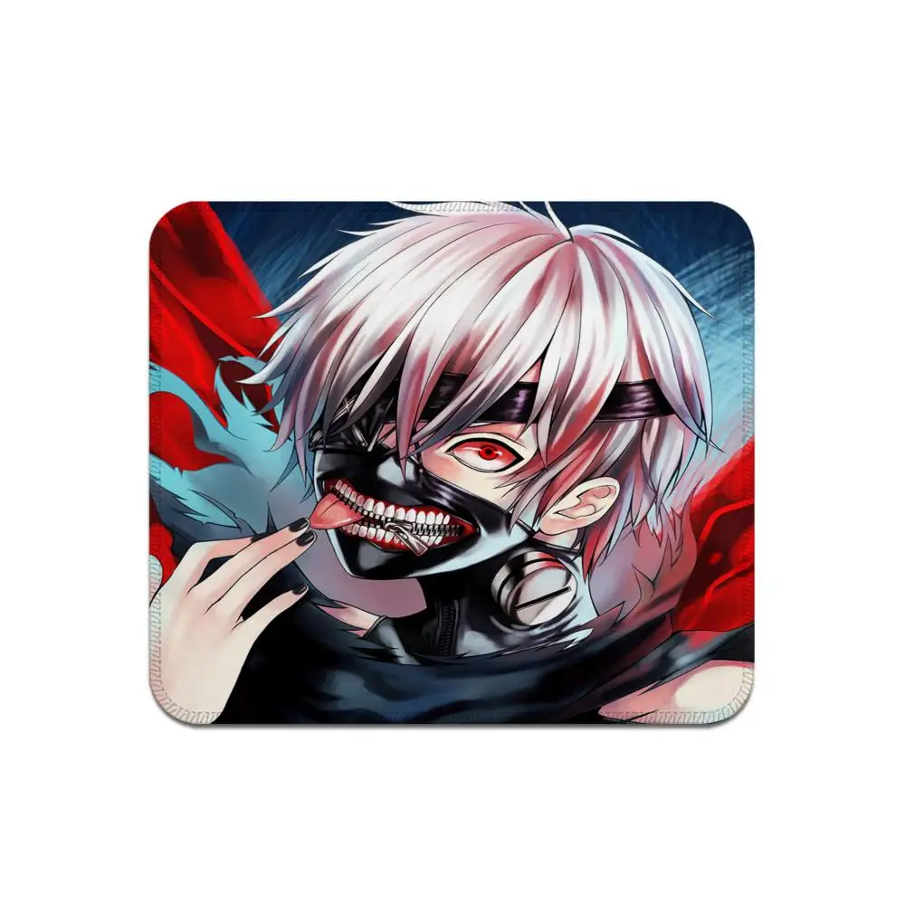 

Коврик для мыши Tokyo Ghoul, офисные аксессуары, игровой маленький коврик для мыши, настольный коврик, офисный коврик, коврики для геймеров, аниме-гаджеты, компьютерная мышь