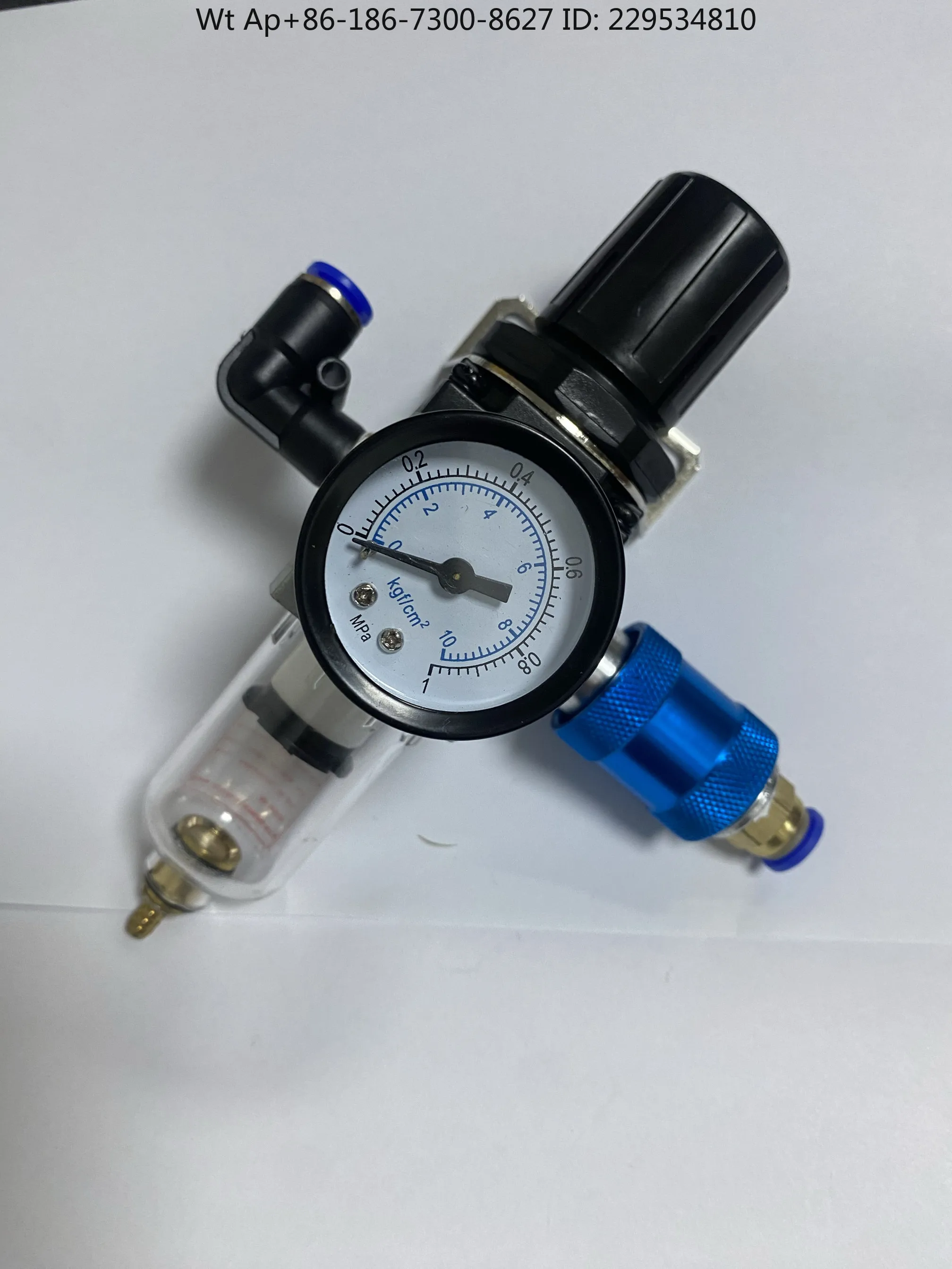 Special filter for pad printing machine, efficient filtration of compressed air moisture