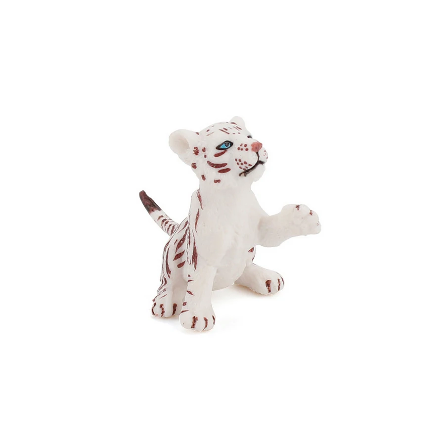 ของเล่นตัวเลขสัตว์Tiger Figurine Tigress Tigerkinป่าสัตว์ป่าFigurines Action Figureของเล่นเด็กเกมเด็กของขวัญสวนสัตว์