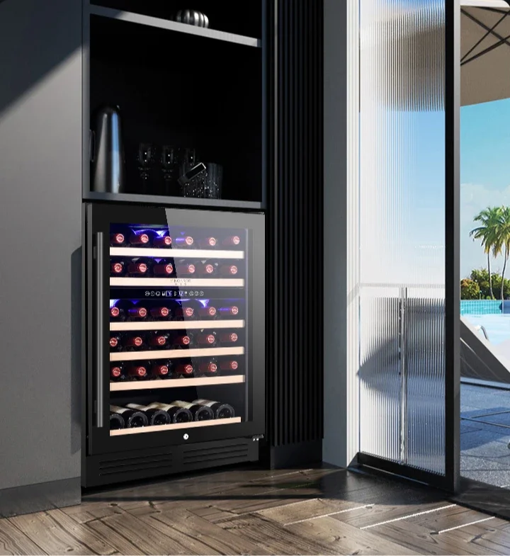 

YC-150SZFF embedded wine cabinet household constant temperature and humidity wine cabinet household refrigerator ice bar