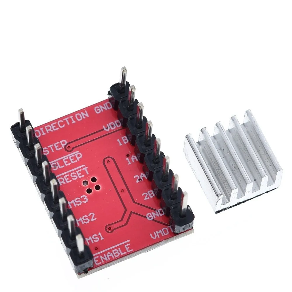 Ultra-Efficient Heat Dissipation A4988 Stepper Driver High Stability Reprap Motor Contro