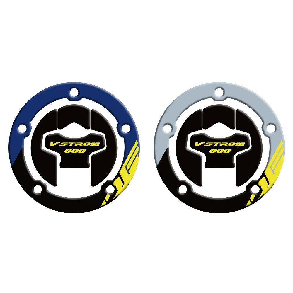 Motorcycle Filler  Gas Cap 3D Gel Protector Sticker Decal For SUZUKI V-strom 800DE 2023-2024