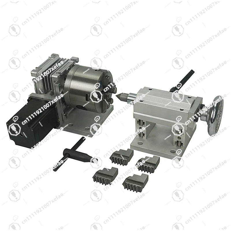 LY 4 axle tailstock rotary axle a router for numerical control 80 fixed 4 chuck 3D sculpture taken woodworking machine parts