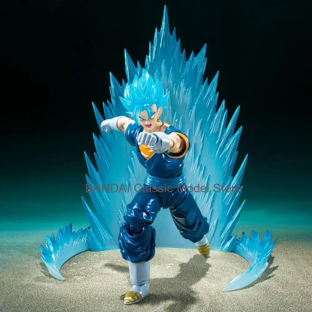 Baixo preço em estoque bandai caixa original figuarts dragon ball vegito excluir edição figura de ação modelo brinquedo presente para crianças