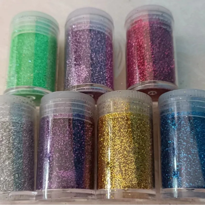 Ins New Gold Onion Powder 24 Color Bottled 10g Kindergarten Handmade DIY Shining Glitter Nail Accessories Beauty Health