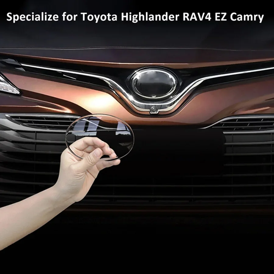Cubierta protectora antirrobo para Toyota Highlander RAV4 EZ Camry Styling, emblema de parrilla delantera, insignia, calcomanía, accesorio Exterior