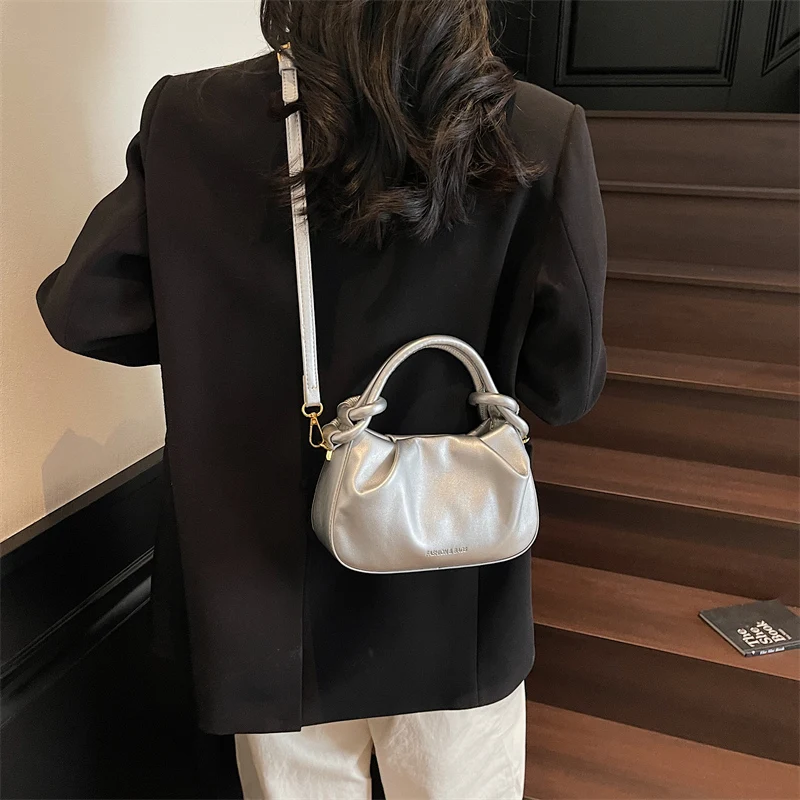 

Women's Handbag Leather Crossbody Bag Shoulder Messenger Tote Classic Elegant Design By Famous Designer