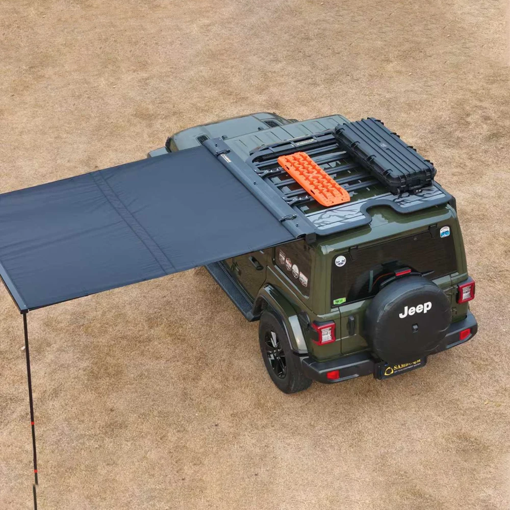 

ROOF RACK Side Ladder High Quality Aluminum Alloy Made for Wrangler JK JL JT 2007-2024 Parts Accessories