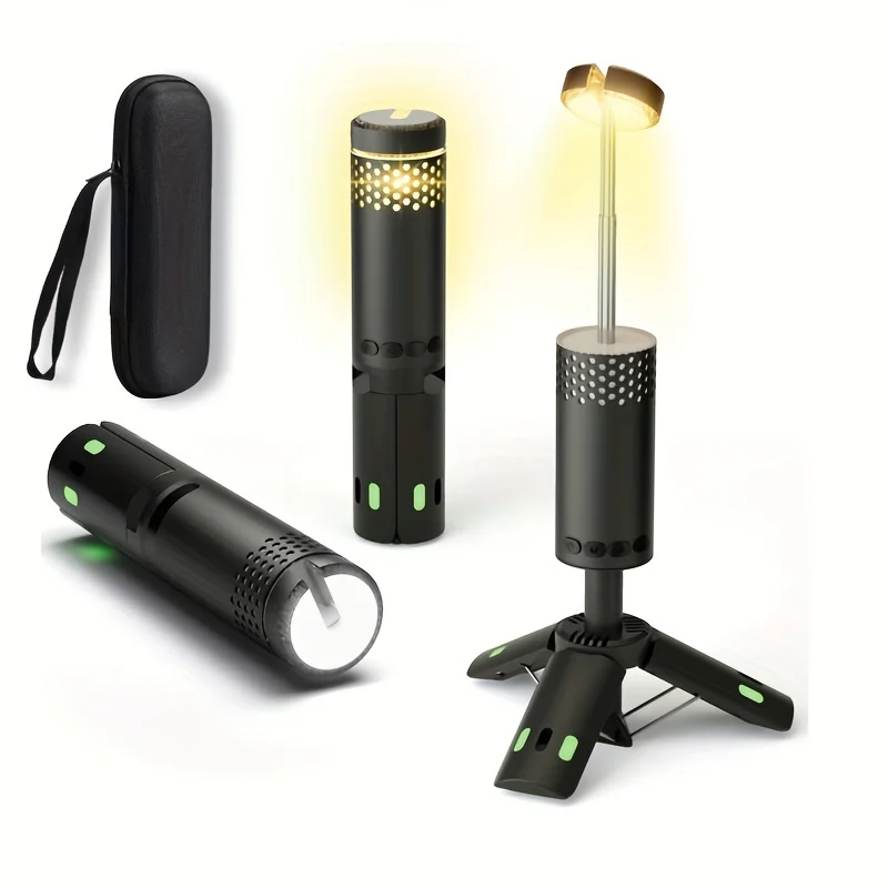 Lampada da campeggio telescopica NITEK 9000mAh, lampada da lavoro magnetica a LED portatile, lanterna di emergenza per interruzione di corrente