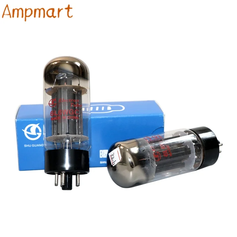 Ampmart Retro Shuguang 6L6WGC Vacuum Tube, Direct Replace 6L6WGB 6L6GC 6P3P, Precision Matched Power Valve for HiFi Guitar Amp