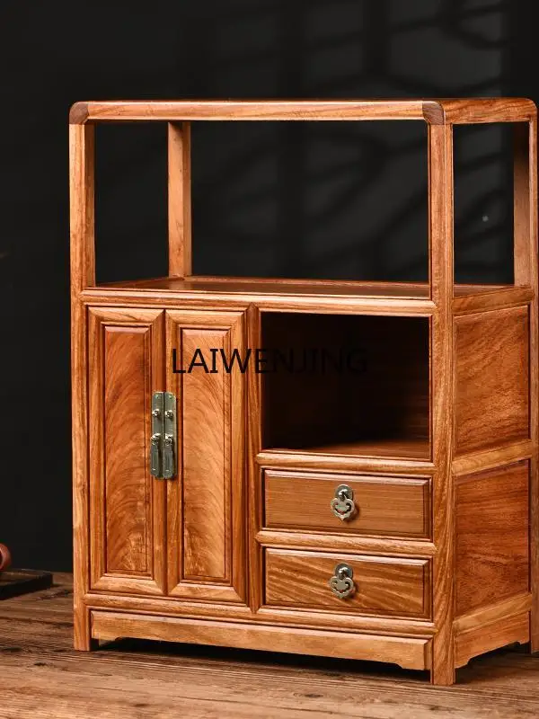 

SGF rosewood desktop storage tea cabinet New Chinese furniture Multi-layer dining side cabinet