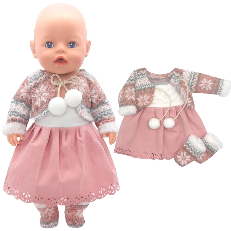 ชุดนอนตุ๊กตาเด็กสําหรับ 40 ซม. Nenuco Ropa y su Hermanita ของเล่นตุ๊กตาเสื้อผ้ารองเท้าแตะ