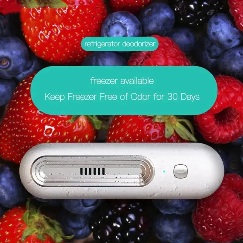 

AAAN-Air Purifier Refrigerator Deodorizer Food Shelf Life Extender Pet Toilet Car Deodorize