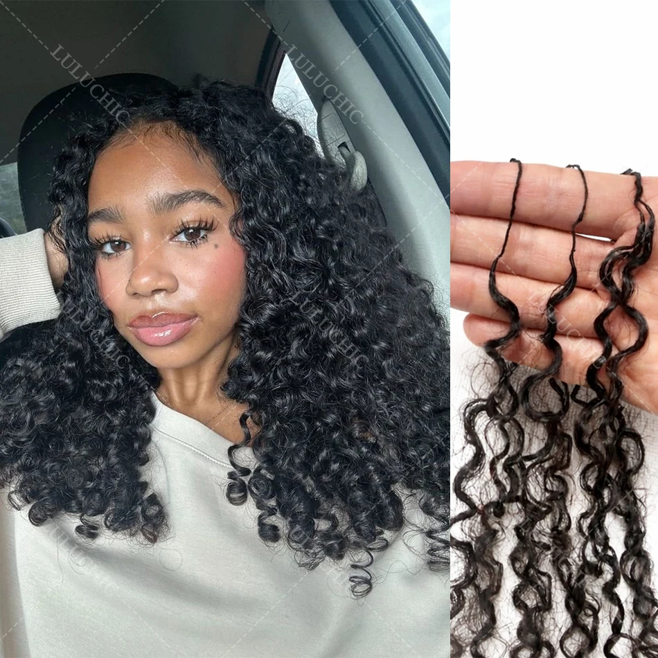 

Наборы волос для плетения крючком Feather Crochet: безузловые, предварительно разделенные, бирманские кудрявые пряди, твисты, кудрявые волосы Feather Crochet для плетения кос.