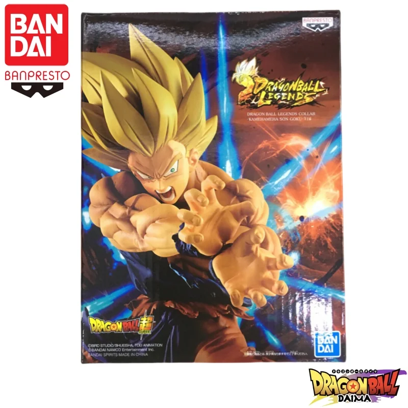 

В наличии Bandai Banpresto оригинальный Dragon Ball Son Goku Dragonball Legends Collab фигурка модель куклы совершенно новая в штучной упаковке