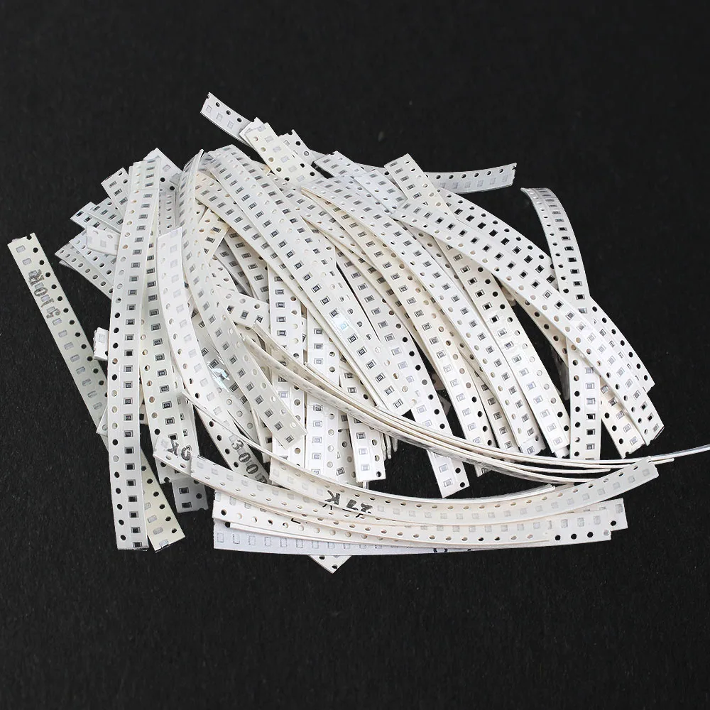 2000PCS 0805 SMD Resistor Kit  80 Values 10 Ohm ~ 910K 5% Accuracy New Chip Resistor Assorted Set 10 ohm 100 ohm 1K 10K