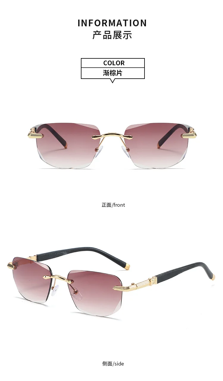 Quadratische Lesebrille Männer Frauen Anti Blau Licht Metall Rahmen Sonnenbrille Gläser Antifatigue Rechteck Computer Brillen +1,5 +2,0 – Detail 9