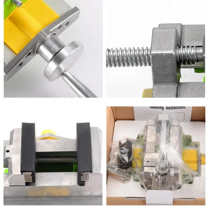 3 Inch Cross Slide Vise Vice table Compound table Worktable Bench Alunimun Alloy Body For Milling drilling