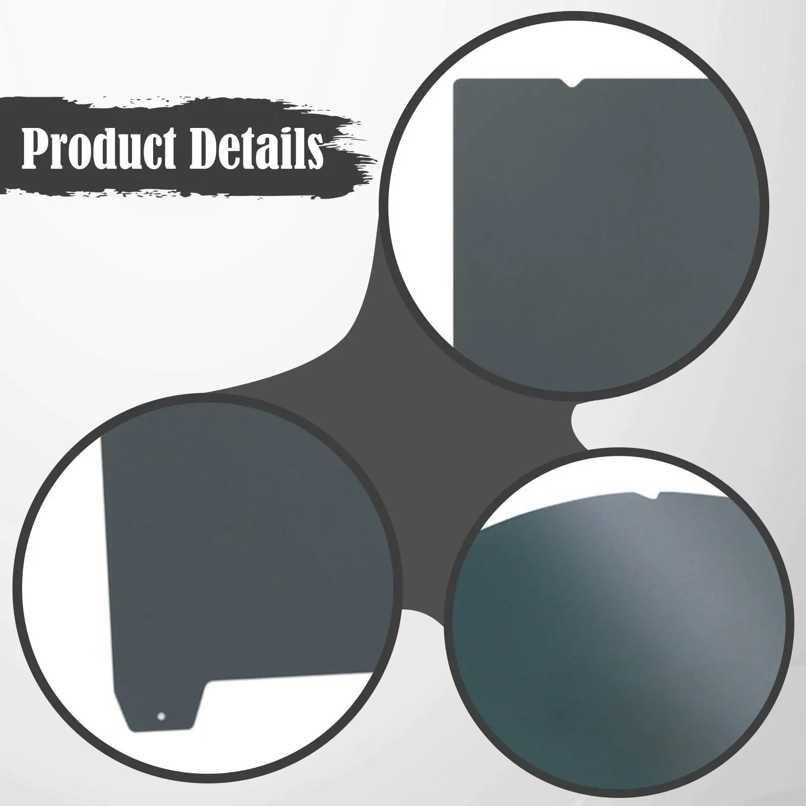 Cold Build Plate 3D Printer,Double Sided Spring Steel Sheet Spare Part,Board Replaces Low Temperature Platform for 3 S1 Pro