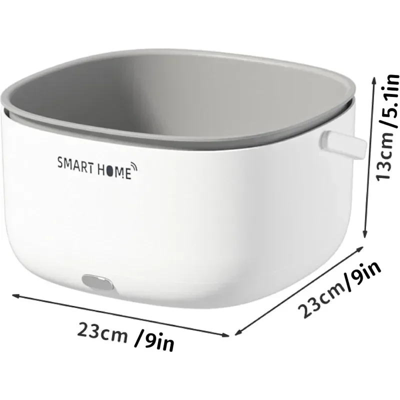 

Ultrasonic Fruit and Vegetable Washing Unit Electric Fruit Strainer Set Large Capacity Vegetable Fruit Washing Soaking Basket