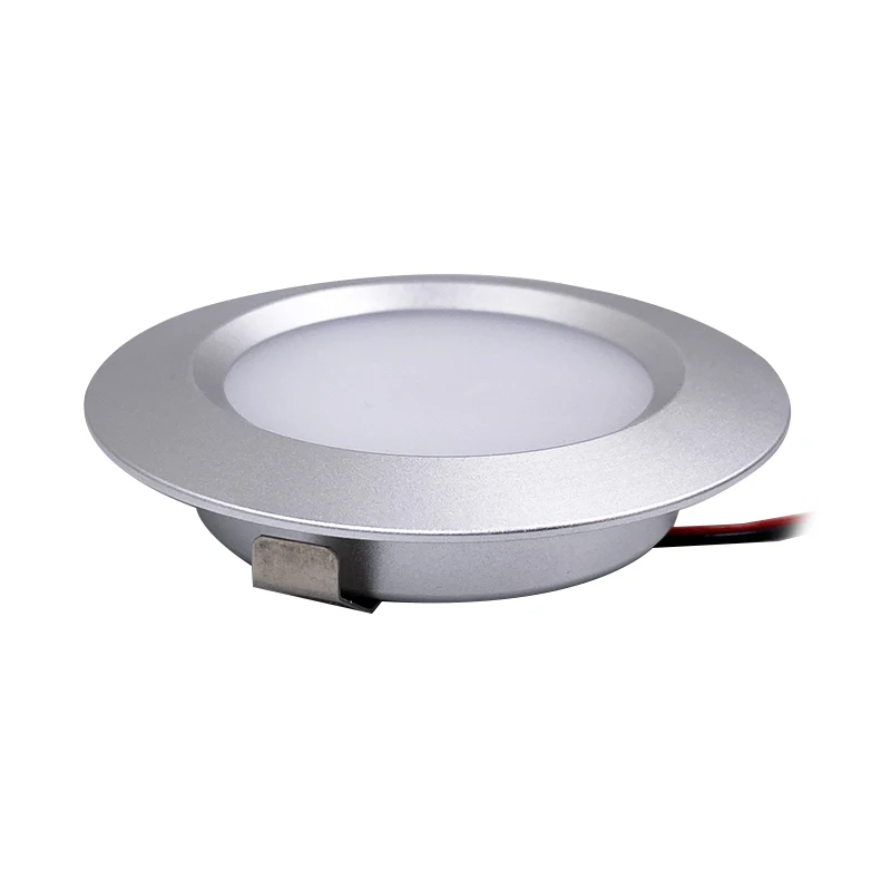 Pode ser escurecido 3w 5w 12v 24v led spotlight ultra-fino 14mm recesso lâmpada do teto d55mm casa hotel sala de estar lâmpada downlight ip65