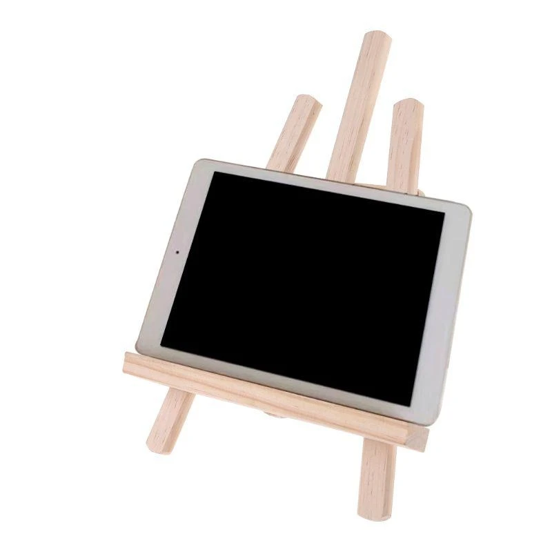  Mini Desktop Tripod Small Easel Stand 8.2 x 11 Inches Art Display Stand Adjustable Foldable for Displaying Art Painting