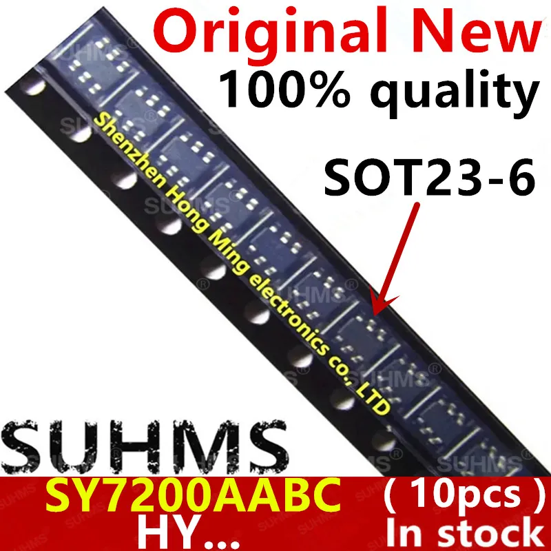 

(10piece)100% New SY7200AABC SY7200 HY6UC HY... SOT23-6