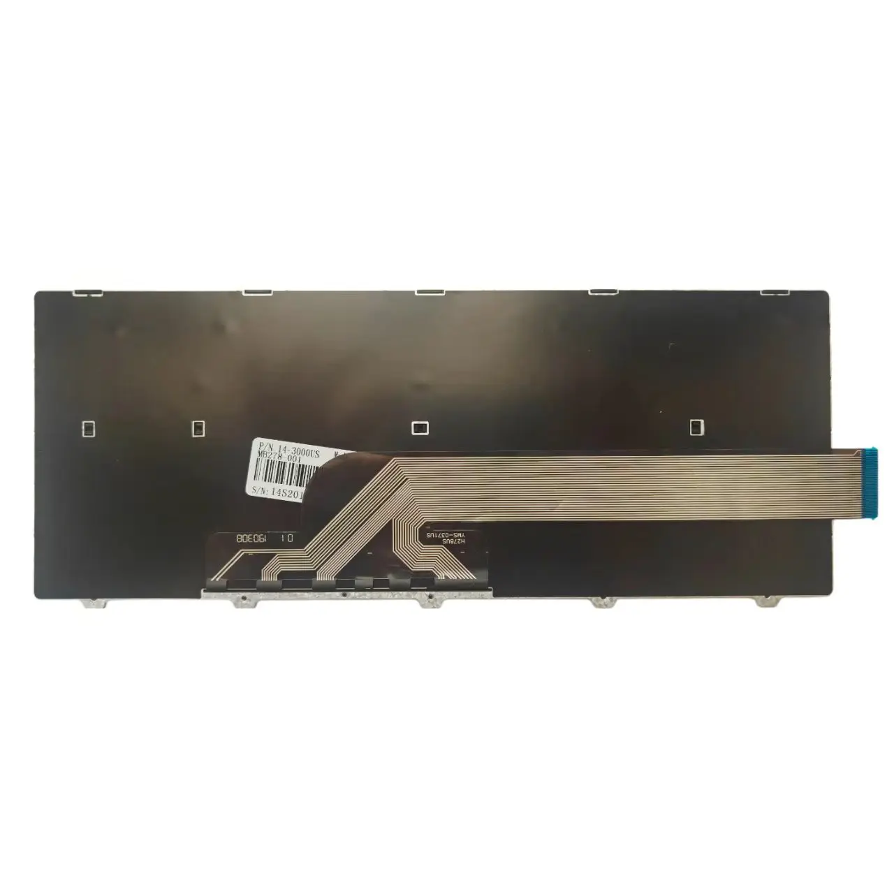Russian RU Layout Laptop Keyboard Replacement For Dell Inspiron 5447 14 3000 5458 3441 3442 3458 3451 3443, No Backlight Noteboo