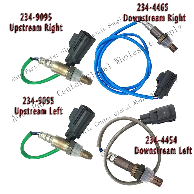 Z+ For 2010-2013 Land Rover Lr4 Range Rover Sport 5.0L Set Of 4 O2 Sensor Up+Down