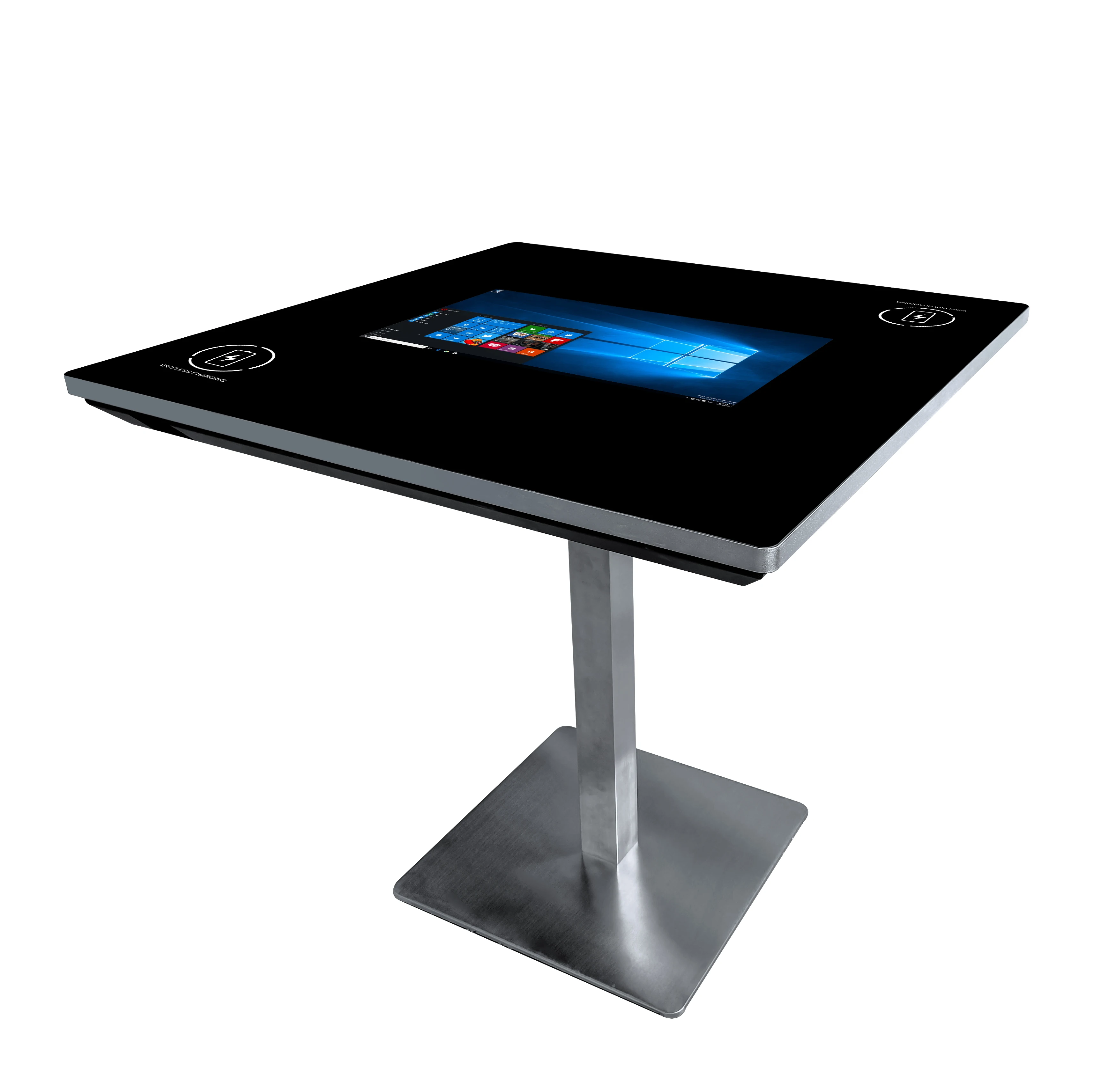 21.5 Inch All in One Touch Screen Coffee Table Multifunctional Interactive Restaurant Smart Table