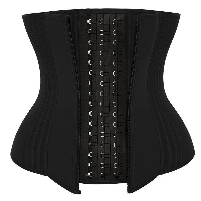 Colombiana Faja Corset Waistcoat Steel Rib Buckle Zipper Shaping Waistband/ Waist Trainer Reducing and Shaping Girdles for Women