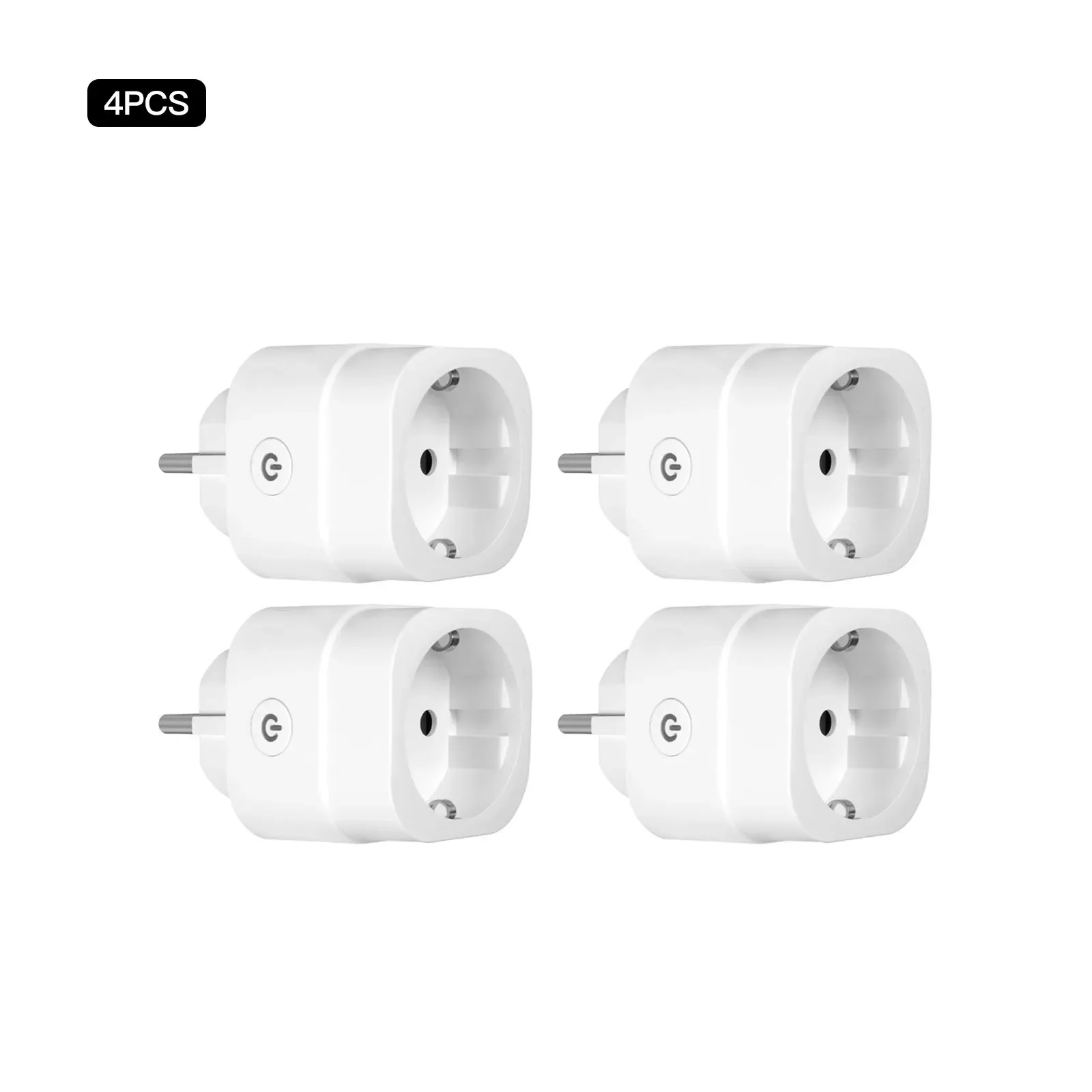 MOES WiFi Smart Steckdose Stecker Helligkeit Einstellen Timer Für Tuya Smart Life App, Amazon Alexa Google Assistent Sprachsteuerung EU