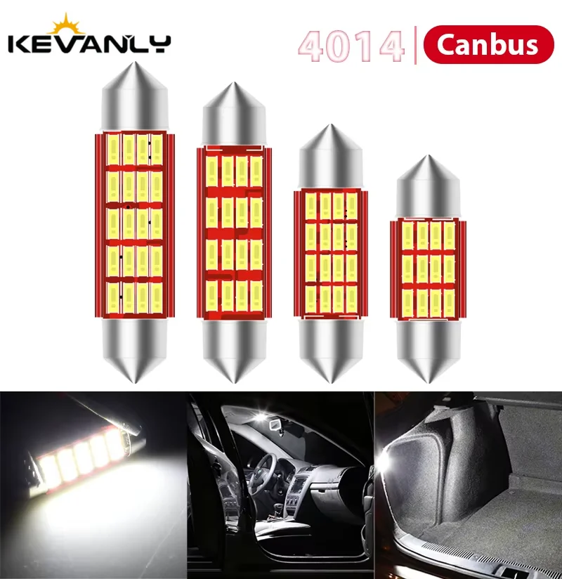 10Pcs Canbus C5W Le…