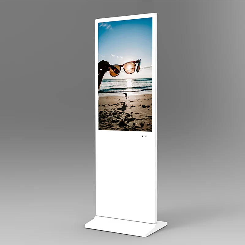 49-calowy kryty wyświetlacz LCD Kiosk z ekranem dotykowym 1920x1080 2k Android Wyświetlacz stojący na podłodze Digital Signage