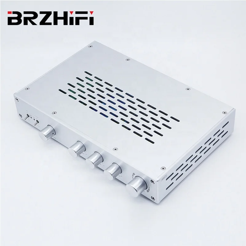 BRZHIFI FV-2020 High Middle and Bass Adjustment Preamplificador Classic Audiophile Level HIFI Preamp Class a Tone Preamplifier